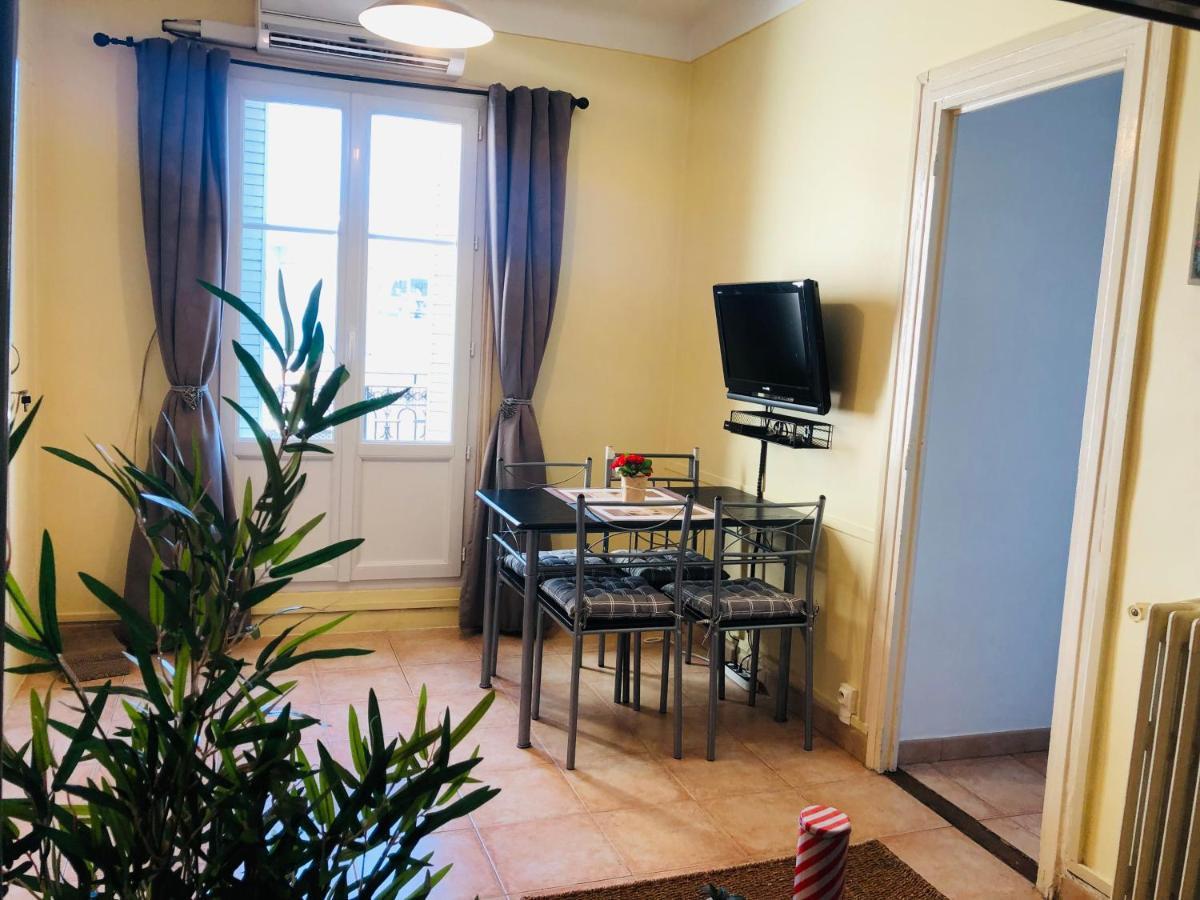 ניס "Studio Ensoleille A Deux Pas Des Plages Avec Sa Grande Terrasse Privee !" מראה חיצוני תמונה