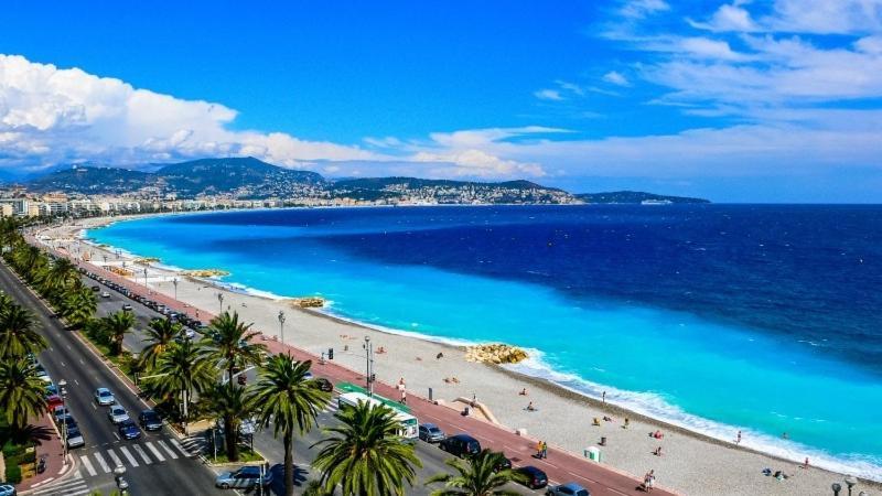ניס "Studio Ensoleille A Deux Pas Des Plages Avec Sa Grande Terrasse Privee !" מראה חיצוני תמונה
